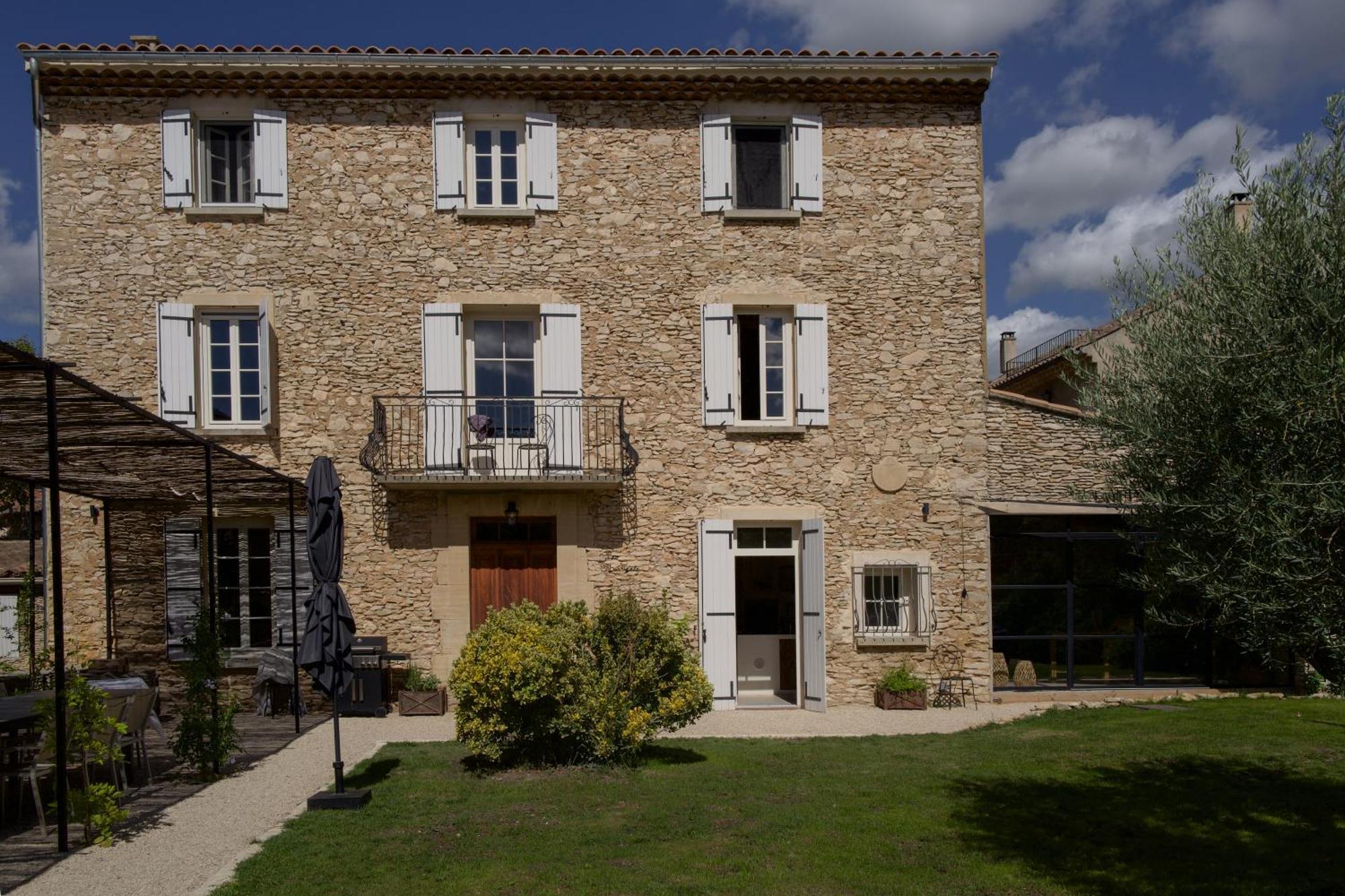 Provenzalisches Landhaus Les Martinets Am Fusse Des Mont Ventoux Villes-sur-Auzon Exterior photo